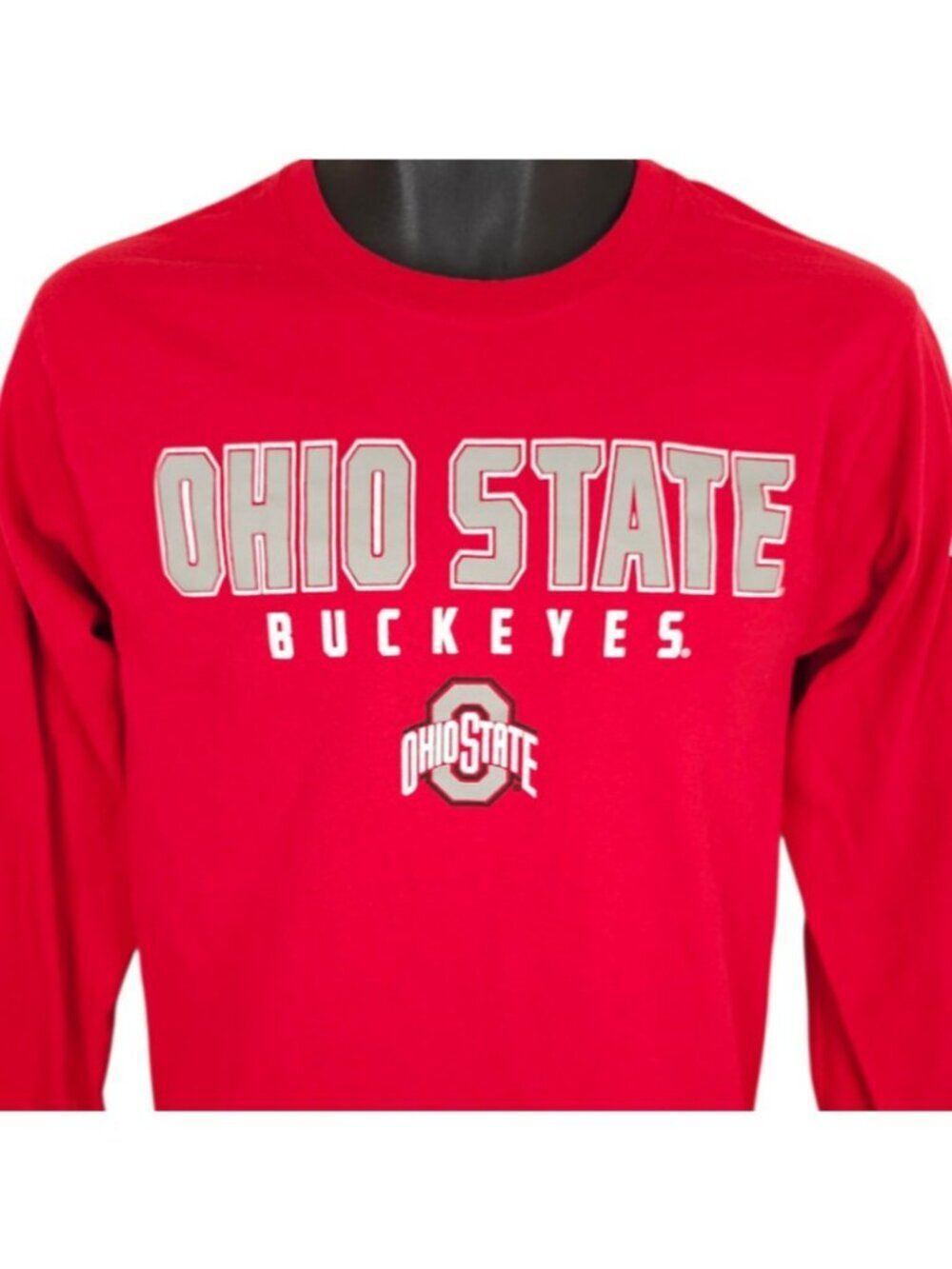 Ohio State Buckeyes T Shirt Mens Size Small Red NCAA University